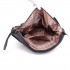 S1761 BK - Bolso de mano mediano tamaño Miss Lulu en piel Look Slouch Hobo en negro