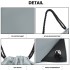 S2020 - Kono Polyester Drawstring Backpack - Grey