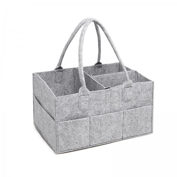 S2049 - Kono Felt Caddy Organiser With Storage - Grey