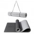 Kono TPE Non-slip Classic Yoga Mat - Black And Grey