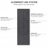 Kono TPE Non-slip Classic Yoga Mat - Black And Grey