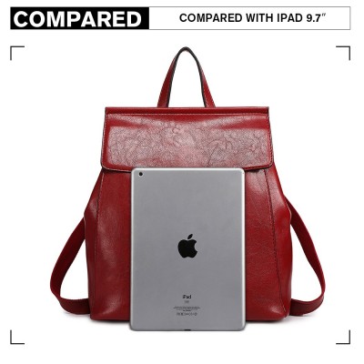 calf hair leather purse backpack with brown white hide shoulder strap Color:Acai Color: Grey Black Panther Movie Logo making you the center
