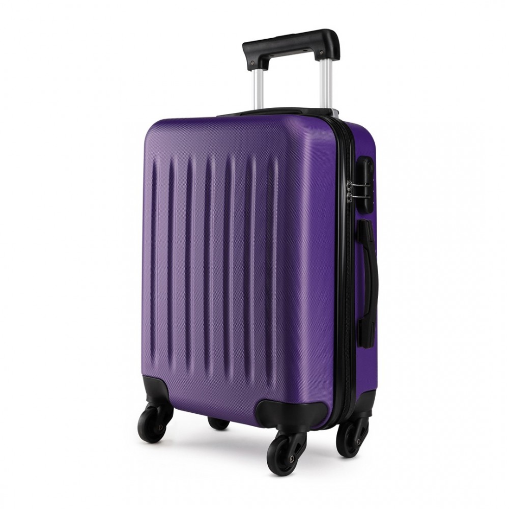 K1872L - Kono 24 Inch ABS Hard Shell Luggage 4 Wheel Spinner Suitcase ...