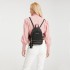 LT1705 - Miss Lulu PU Leather Look Small Fashion Backpack - White