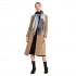 S6433 - Acrylic Fashion Women's Long Shawl Grid Tassel Winter Warm Oversized Scarf - Navy