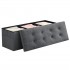 SOO4525-110cm Storage Ottoman - Grey