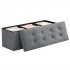 SOO4525-110cm Storage Ottoman - Light Grey