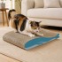 2PCS Set Large Blue Whale-Shaped Cat Scratching Board