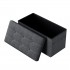 SOO4524-76cm Storage Ottoman - Grey