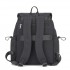 BPM2610 - Miss Lulu Lightweight Nylon Drawstring Backpack – Casual Daily Rucksack with 13 Inch Laptop Sleeve for Travel & Commute - Black