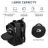 BPN2607 - Trendy Laptop Backpack,Soft Padded,Practical,Organized Storage,Lightweight 15.6" Notebook Bag for Work, School & Travel - Black