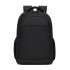 BPN2607 - Trendy Laptop Backpack,Soft Padded,Practical,Organized Storage,Lightweight 15.6" Notebook Bag for Work, School & Travel - Black