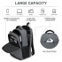 BPN2607 - Trendy Laptop Backpack,Soft Padded,Practical,Organized Storage,Lightweight 15.6" Notebook Bag for Work, School & Travel - Grey
