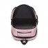 BPN2607 - Trendy Laptop Backpack,Soft Padded,Practical,Organized Storage,Lightweight 15.6" Notebook Bag for Work, School & Travel - Pink
