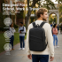 BPS2603 - Premium Laptop Backpack, 15.6 Inch USB Charging Backpack with Padded Laptop Sleeve, Ideal for Work and Commuting - Black