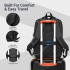 BPS2603 - Premium Laptop Backpack, 15.6 Inch USB Charging Backpack with Padded Laptop Sleeve, Ideal for Work and Commuting - Black
