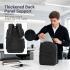 BPS2603 - Premium Laptop Backpack, 15.6 Inch USB Charging Backpack with Padded Laptop Sleeve, Ideal for Work and Commuting - Black
