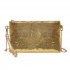 CLS2512 - Glam Sparkle Sequin Evening Clutch-Sleek, Shimmering Wristlet & Crossbody - Gold