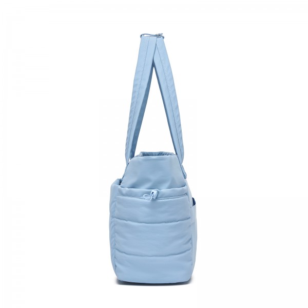 TVN2621 - 2-Piece Women's Tote Bag Set, Water Repellent Handbag with Laptop Compartment for Commute Travel And Outings - Blue