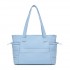 TVN2621 - 2-Piece Women's Tote Bag Set, Water Repellent Handbag with Laptop Compartment for Commute Travel And Outings - Blue