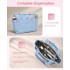 TVN2621 - 2-Piece Women's Tote Bag Set, Water Repellent Handbag with Laptop Compartment for Commute Travel And Outings - Blue