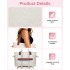 TVN2621 - 2-Piece Women's Tote Bag Set, Water Repellent Handbag with Laptop Compartment for Commute Travel And Outings - Beige And Brown