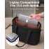 TVN2621 - 2-Piece Women's Tote Bag Set, Water Repellent Handbag with Laptop Compartment for Commute Travel And Outings - Black