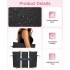 TVN2621 - 2-Piece Women's Tote Bag Set, Water Repellent Handbag with Laptop Compartment for Commute Travel And Outings - Black
